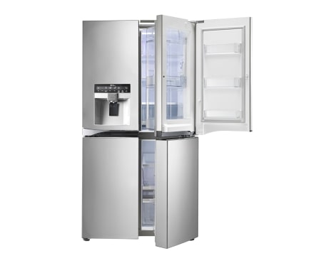 LG Door-in-Door™ Kombinovani frižider sa zamrzivačem dole 4 vrata, 571 L kapaciteta, GMJ916NSHV, thumbnail 1