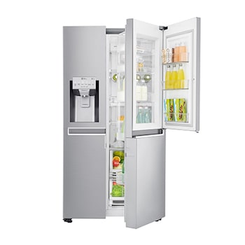 Side-by-side frižider zapremine 625 L, funkcija Door-in-Door, Dispanzer za hladnu vodu, led i mrvljeni led1