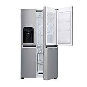 LG Side-by-side frižider zapremine 625 L, funkcija Door-in-Door, Dispanzer za hladnu vodu, led i mrvljeni led, GSJ761PZXV, thumbnail 2