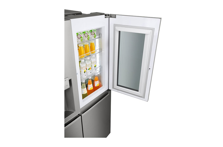 LG Side-by-side frižider, Instaview Door-in-door, sa Dispanzerom za hladnu vodu, led i mrvljeni led, GSX961NSAZ, thumbnail 10