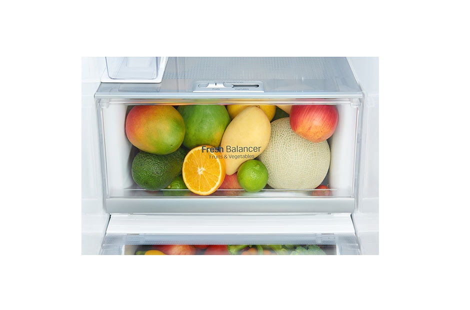 LG Side-by-side frižider, Instaview Door-in-door, sa Dispanzerom za hladnu vodu, led i mrvljeni led, GSX961NSAZ, thumbnail 9