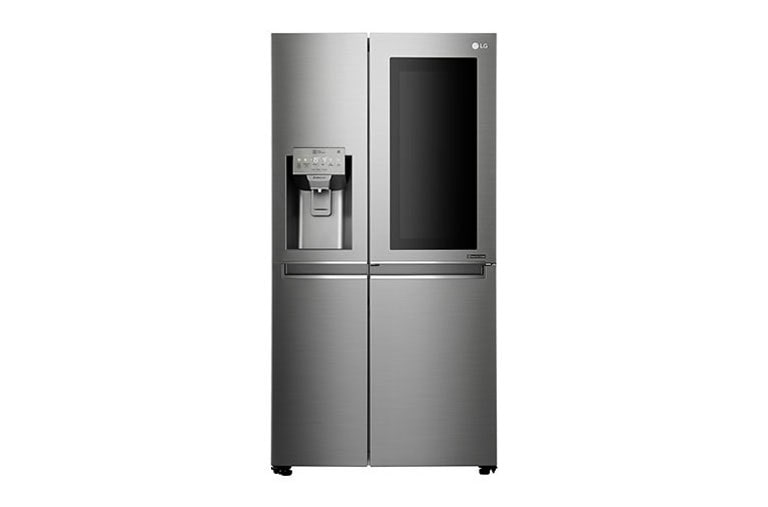 LG Side-by-side frižider, Instaview Door-in-door, sa Dispanzerom za hladnu vodu, led i mrvljeni led, GSX961NSAZ, thumbnail 1