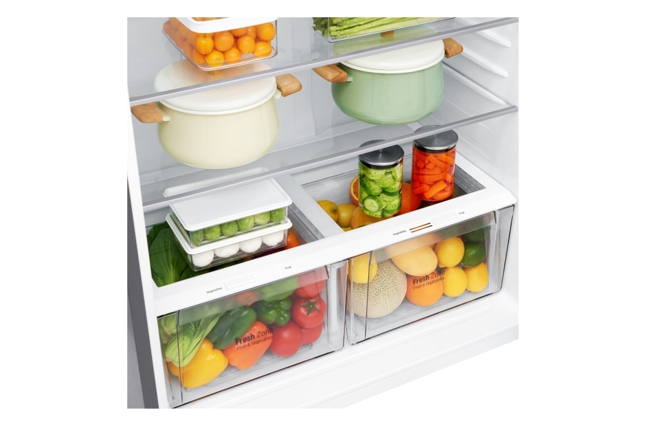 LG Frižider sa zamrzivačem gore sa DoorCooling+™ tehnologijom, 592 L kapaciteta , GTF916PZPZD, thumbnail 10