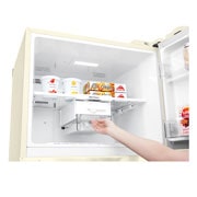 LG Kombinovani frižider sa gornjim zamrzivačem, DoorCooling⁺™ tehnologija, ThinQ™, kapacitet 438L, GTB574SEHZD, thumbnail 8