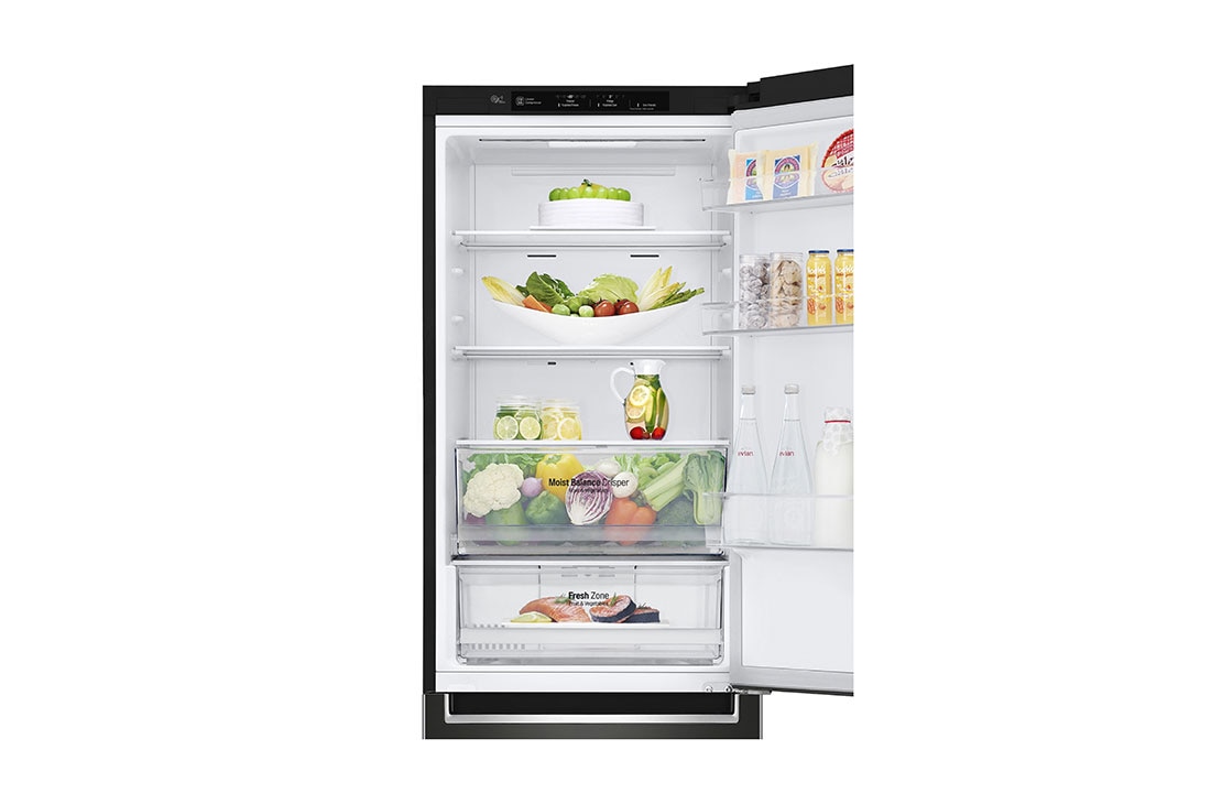 LG Kombinovani frižider sa donjim zamrzivačem, DoorCooling⁺™ tehnologija, ThinQ™, kapacitet 341L, GBB61BLJZN, thumbnail 5