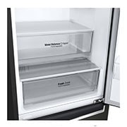 LG Kombinovani frižider sa donjim zamrzivačem, DoorCooling⁺™ tehnologija, ThinQ™, kapacitet 341L, GBB61BLJZN, thumbnail 3