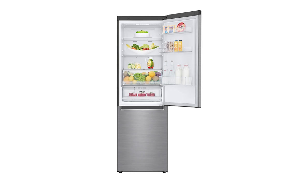 LG Kombinovani frižider sa donjim zamrzivačem, DoorCooling⁺™ tehnologija, ThinQ™, kapacitet 341L, GBB61PZHZN, thumbnail 4