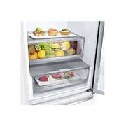 LG Kombinovani frižider sa donjim zamrzivačem, DoorCooling⁺™ tehnologija, kapacitet 384L, GBB72SWEFN-drawers detail 1, GBB72SWEFN, thumbnail 3