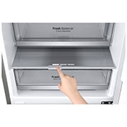 LG Kombinovani frižider sa donjim zamrzivačem, DoorCooling⁺™ tehnologija, ThinQ™, kapacitet 384L, GBB72SADFN, thumbnail 11