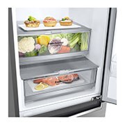 LG Kombinovani frižider sa donjim zamrzivačem, DoorCooling⁺™ tehnologija, kapacitet 341L, GBB71PZEFN, thumbnail 9
