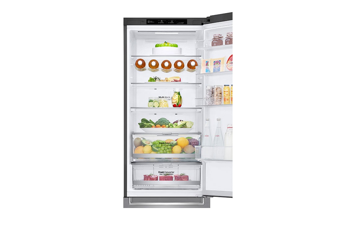 LG Kombinovani frižider sa donjim zamrzivačem, DoorCooling⁺™ tehnologija, kapacitet 384L, GBB72PZEZN, thumbnail 8