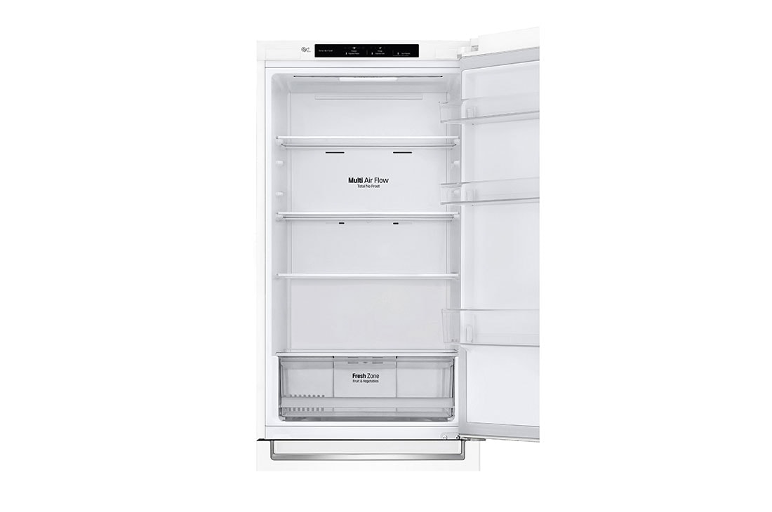 LG Kombinovani frižider sa donjim zamrzivačem, DoorCooling⁺™ tehnologija, kapacitet 341L, GBP31SWLZN, thumbnail 7