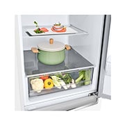 LG Kombinovani frižider sa donjim zamrzivačem, DoorCooling⁺™ tehnologija, kapacitet 341L, GBP31SWLZN, thumbnail 3