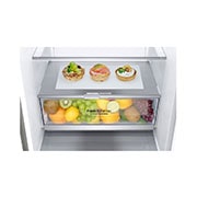 LG Kombinovani frižider sa donjim zamrzivačem, DoorCooling⁺™ tehnologija, ThinQ™, kapacitet 384L, GBB72NSDFN-freshzone detail 2, GBB72NSDFN, thumbnail 5