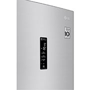 LG Kombinovani frižider sa donjim zamrzivačem, DoorCooling⁺™ tehnologija, ThinQ™, kapacitet 384L, GBB72NSDFN-display detail, GBB72NSDFN, thumbnail 9
