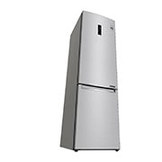 LG Kombinovani frižider sa donjim zamrzivačem, DoorCooling⁺™ tehnologija, ThinQ™, kapacitet 384L, GBB72NSDFN-lower perspective left side, GBB72NSDFN, thumbnail 11