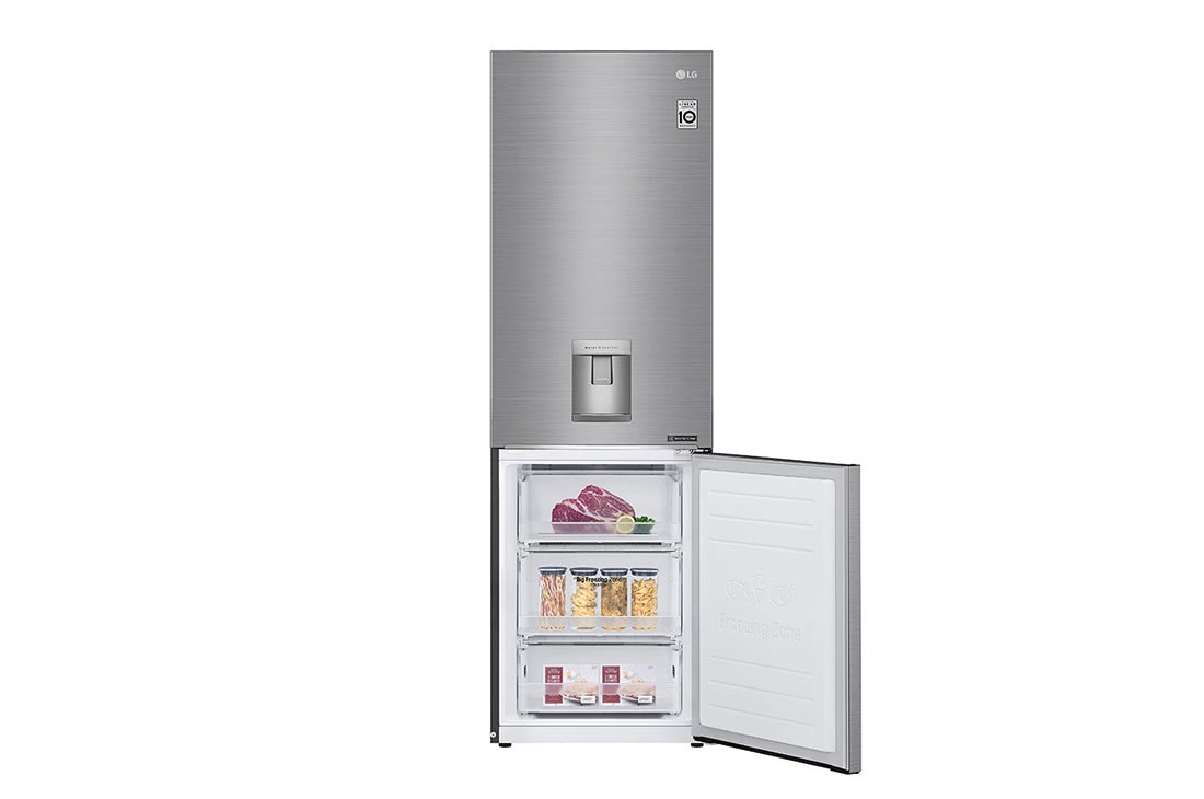 LG Kombinovani frižider sa donjim zamrzivačem, DoorCooling⁺™ tehnologija, kapacitet 341L, Frižider sa zamrzivačem dole sa  DoorCooling⁺™ tehnologijom, 341 L kapaciteta , GBF61PZJMN, thumbnail 13