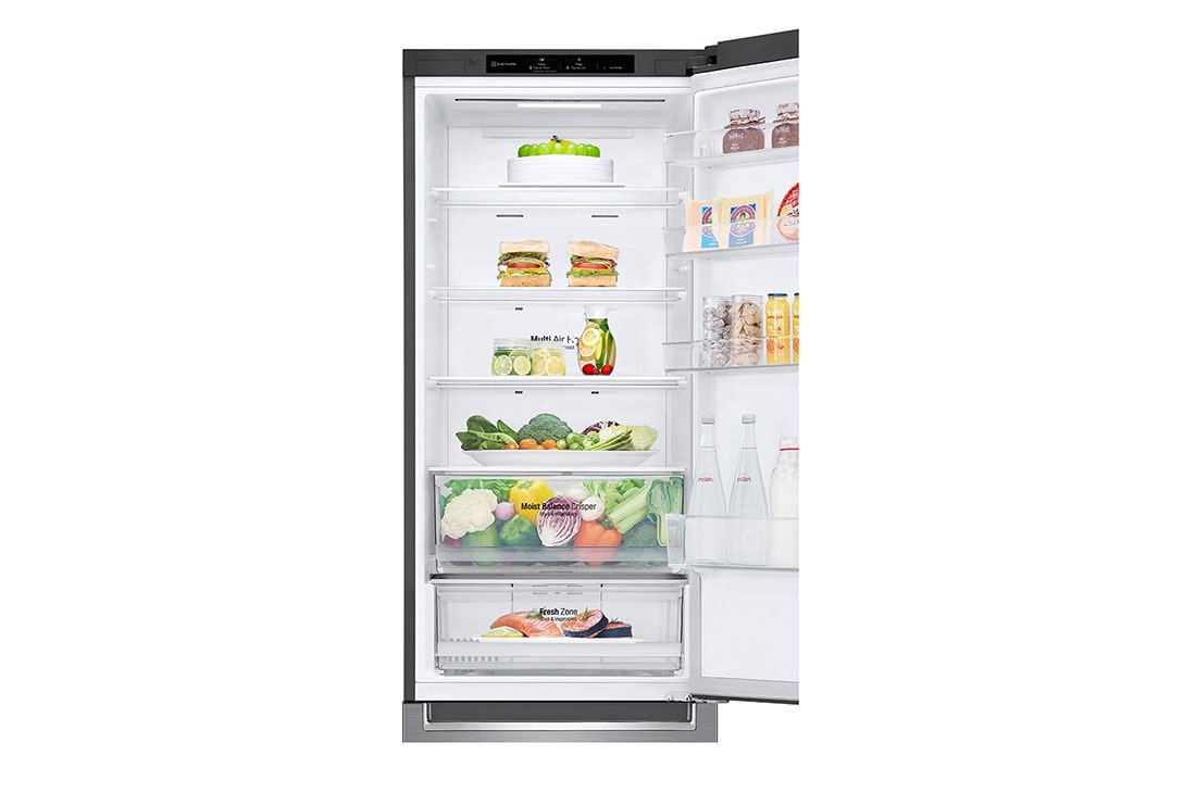 LG Kombinovani frižider sa donjim zamrzivačem, DoorCooling⁺™ tehnologija, kapacitet 384L, GBB62PZJMN, thumbnail 7