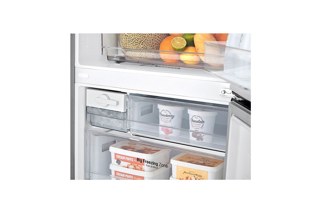 LG Kombinovani frižider sa donjim zamrzivačem, DoorCooling⁺™ tehnologija, ThinQ™, kapacitet 462L, GBB566PZHMN, GBB566PZHMN, thumbnail 5