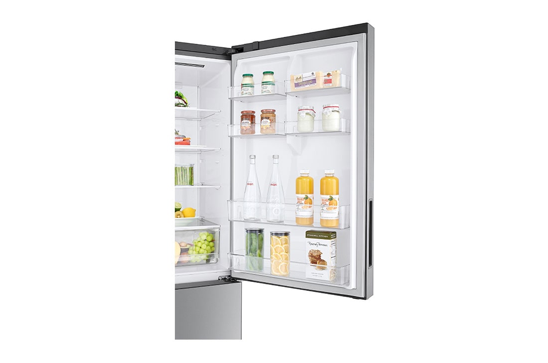 LG Kombinovani frižider sa donjim zamrzivačem, DoorCooling⁺™ tehnologija, ThinQ™, kapacitet 462L, GBB566PZHMN, GBB566PZHMN, thumbnail 8