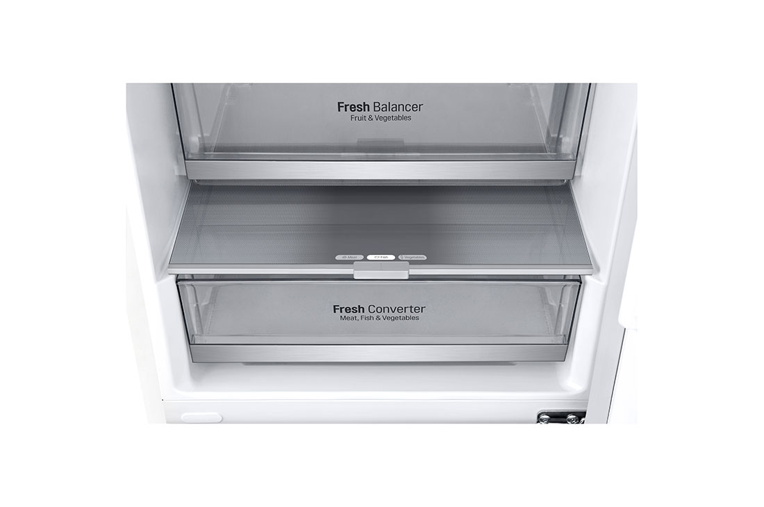 LG Kombinovani frižider sa donjim zamrzivačem, DoorCooling⁺™ tehnologija, kapacitet 384L, GBB72SWVGN, GBB72SWVGN, thumbnail 7