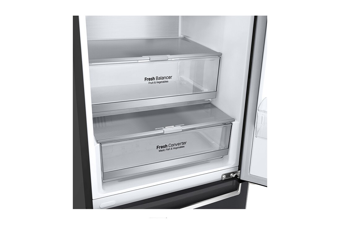 LG Kombinovani frižider sa donjim zamrzivačem, DoorCooling⁺™ tehnologija, ThinQ™, kapacitet 384L, GBB72MCUGN, GBB72MCUGN, thumbnail 3