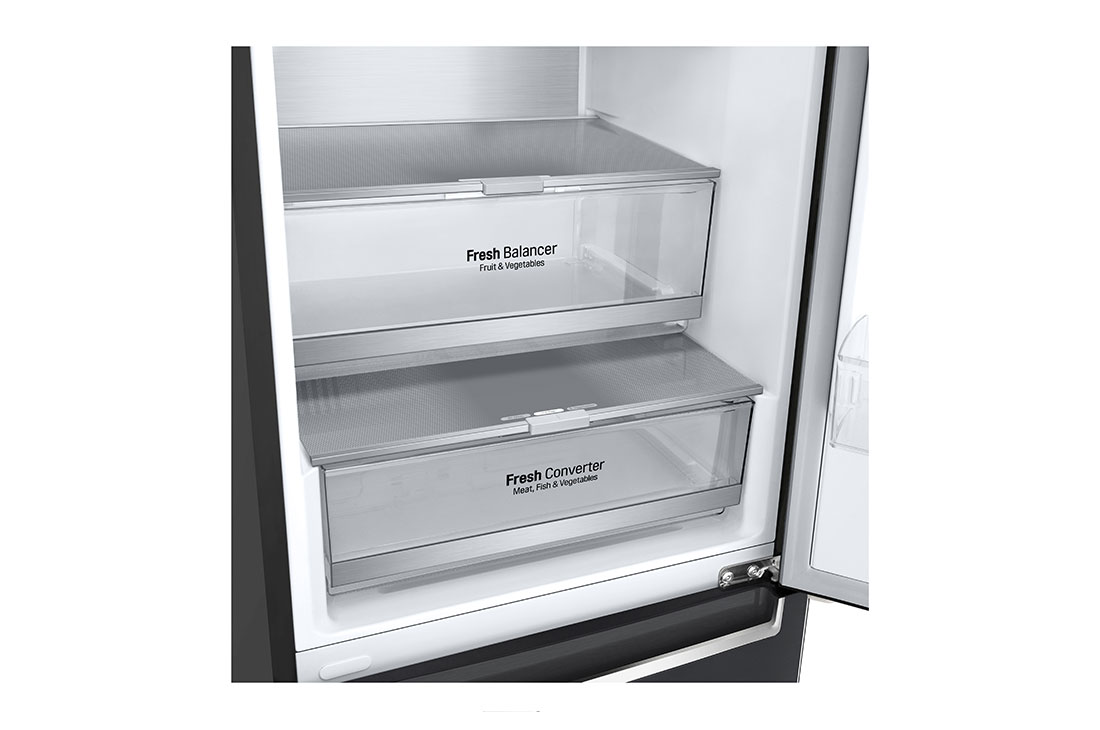 LG Kombinovani frižider sa donjim zamrzivačem, DoorCooling⁺™ tehnologija, ThinQ™, kapacitet 384L, GBB92MCACP, GBB92MCACP, thumbnail 10