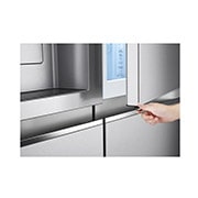 LG Door-in-Door™ Side-by-Side frižider, DoorCooling<sup>+</sup>™ i ThinQ™ tehnologija, kapacitet 635L, GSJV91BSAE, GSJV91BSAE, thumbnail 3