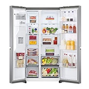 LG Side-by-Side frižider, DoorCooling+™ i ThinQ™ tehnologija, kapacitet 635L, GSLV70PZTM, GSLV70PZTM, thumbnail 2