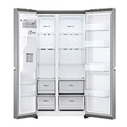 LG Side-by-Side frižider, DoorCooling+™ i ThinQ™ tehnologija, kapacitet 635L, GSLV70PZTM, GSLV70PZTM, thumbnail 3