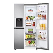LG Side-by-Side frižider, DoorCooling+™ i ThinQ™ tehnologija, kapacitet 635L, GSLV70PZTM, GSLV70PZTM, thumbnail 4