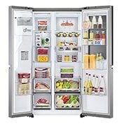 LG InstaView Door-in-Door™ Side-bi-Side frižider, DoorCooling<sup>+</sup>™ i ThinQ™ tehnologija, kapacitet 635L, GSXV90PZAF, GSXV90PZAF, thumbnail 4