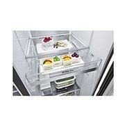 LG InstaView Door-in-Door™ Side-bi-Side frižider, DoorCooling<sup>+</sup>™ i ThinQ™ tehnologija, kapacitet 635L, GSXV91MCAF, GSXV91MCAF, thumbnail 8