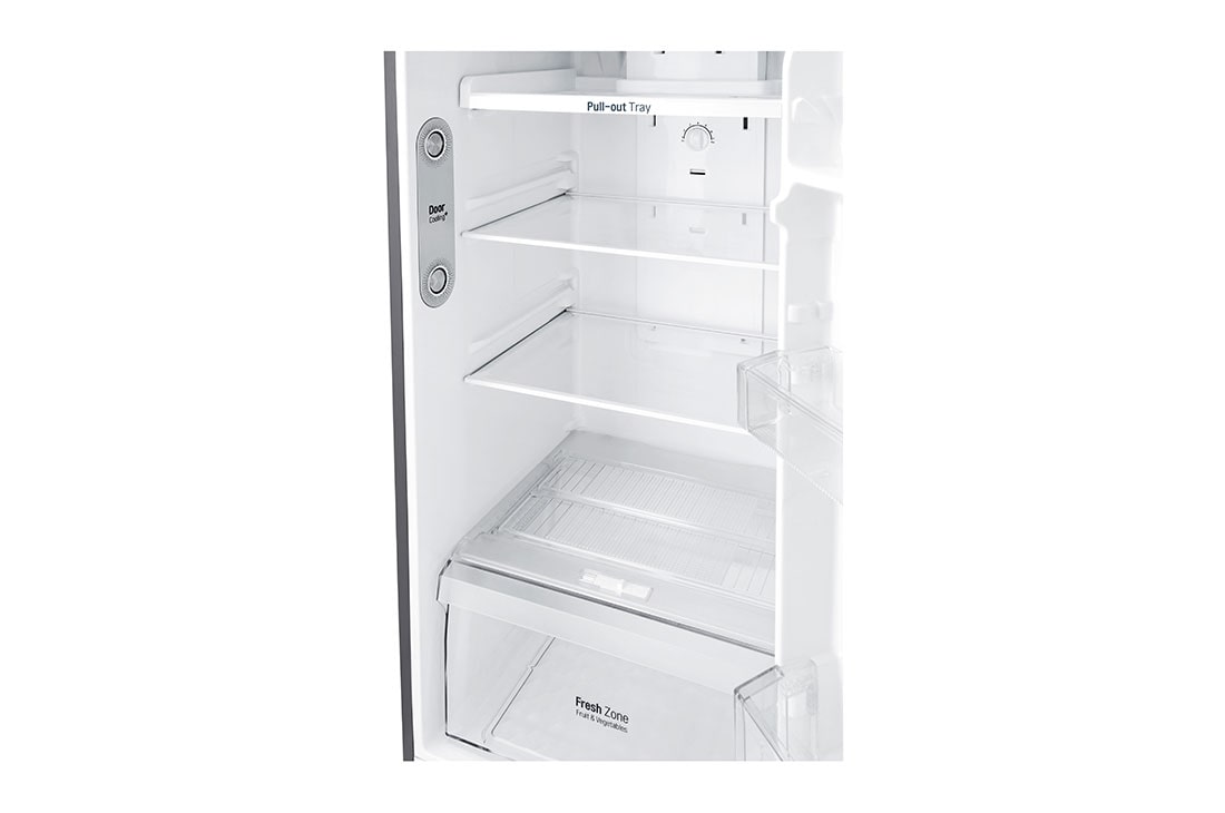 LG Kombinovani frižider sa gornjim zamrzivačem, DoorCooling<sup>+</sup>™ tehnologija, kapacitet 254L, GTB362PZCMD, GTB362PZCMD, thumbnail 5