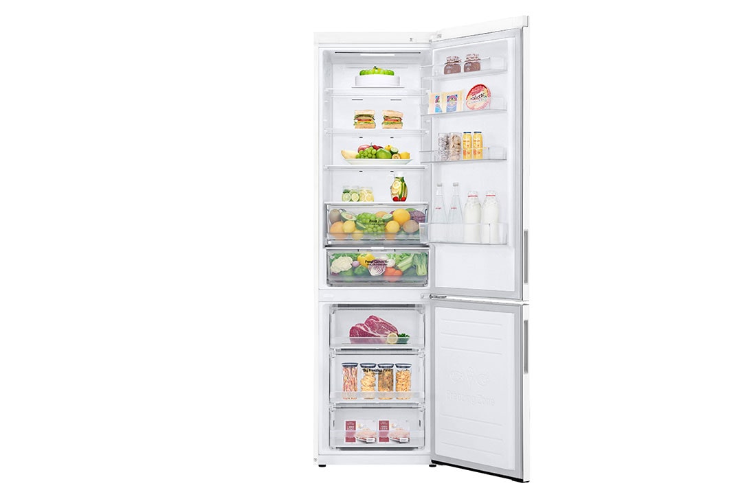 LG Kombinovani frižider sa donjim zamrzivačem, DoorCooling<sup>+</sup>™ tehnologija, kapacitet 384L, GBP62SWXCC, GBP62SWXCC, thumbnail 3