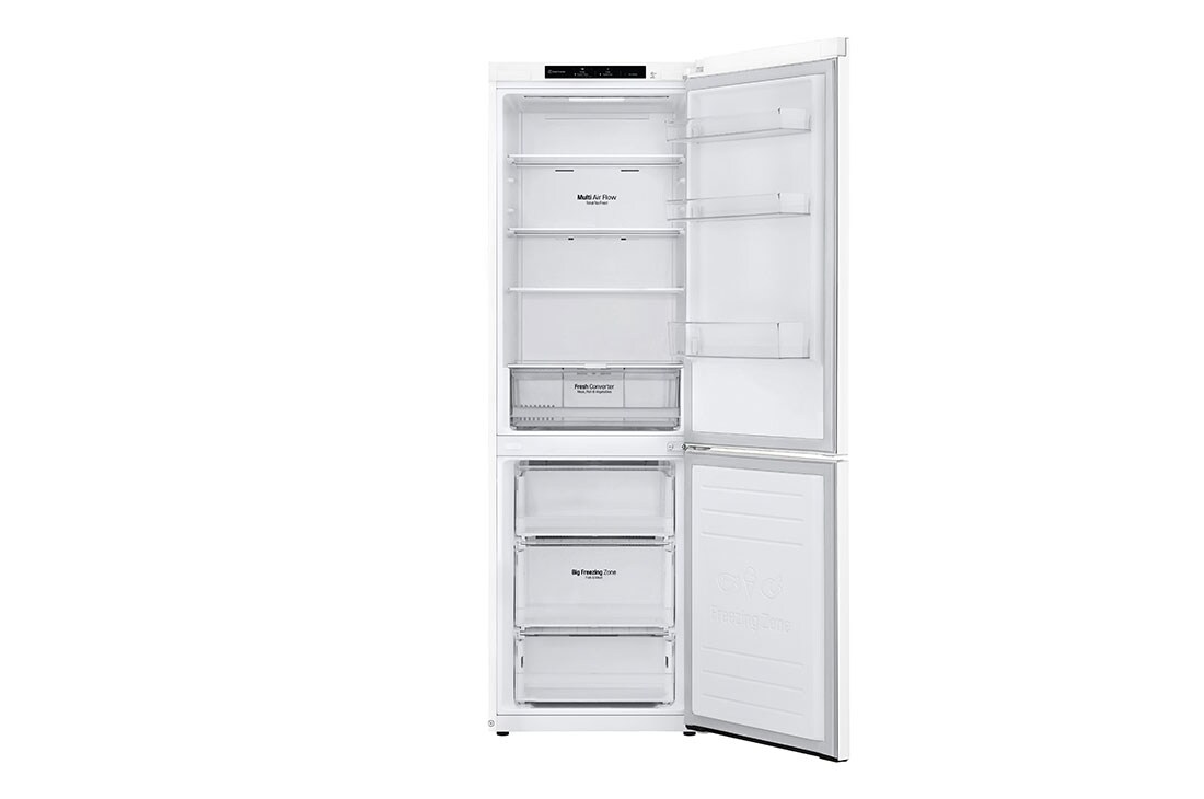 LG Kombinovani frižider sa donjim zamrzivačem, DoorCooling<sup>+</sup>™ tehnologija, kapacitet 341L, GBP61SWPGN, GBP61SWPGN, thumbnail 3