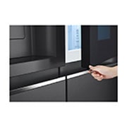 LG InstaView Door-in-Door™ Side-bi-Side frižider, DoorCooling⁺™, Craft Ice™ i ThinQ™ tehnologija, kapacitet 635L, Refrigerators-Detailed-View, GSXV90MCDE, thumbnail 5