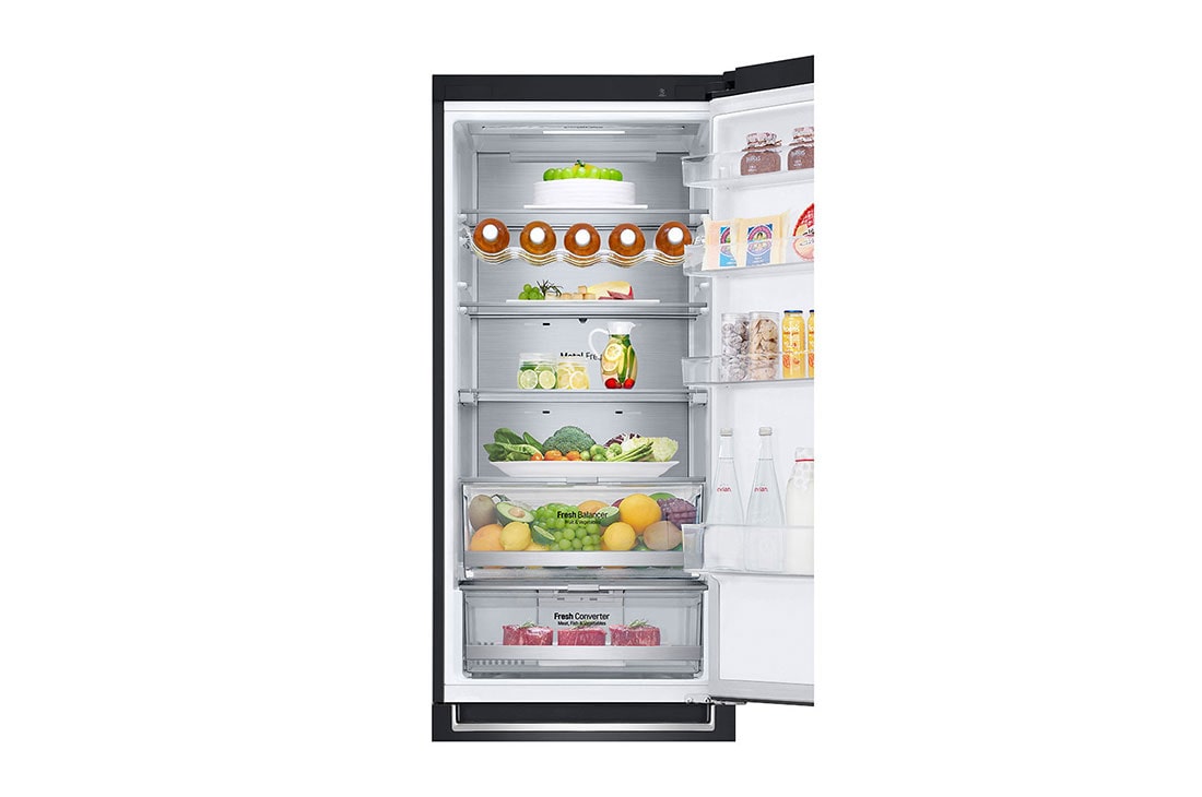 LG Kombinovani frižider sa donjim zamrzivačem, DoorCooling+™ tehnologija, ThinQ™, kapacitet 384L, GBB92MCACP1, GBB92MCACP1, thumbnail 10
