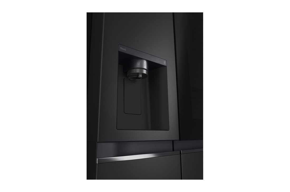 LG InstaView™ Side-by-Side frižider, DoorCooling+™ i ThinQ™ tehnologija, kapacitet 635L, dispenzer, GSGV81EPLL, thumbnail 8