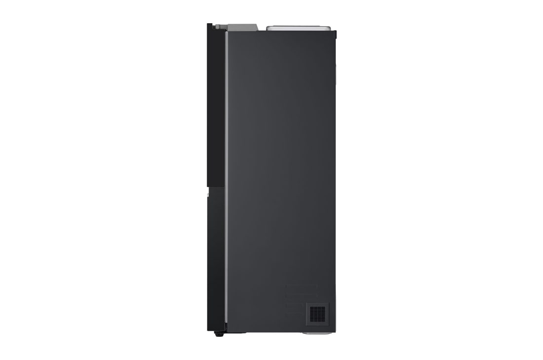 LG InstaView™ Side-by-Side frižider, DoorCooling+™ i ThinQ™ tehnologija, kapacitet 635L, Bočni pogled, GSGV81EPLL, thumbnail 16