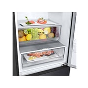 LG Kombinovani frižider sa donjim zamrzivačem, DoorCooling+™ tehnologija, kapacitet 384L, Fioka sa hranom, GBP62MCNAC, thumbnail 7