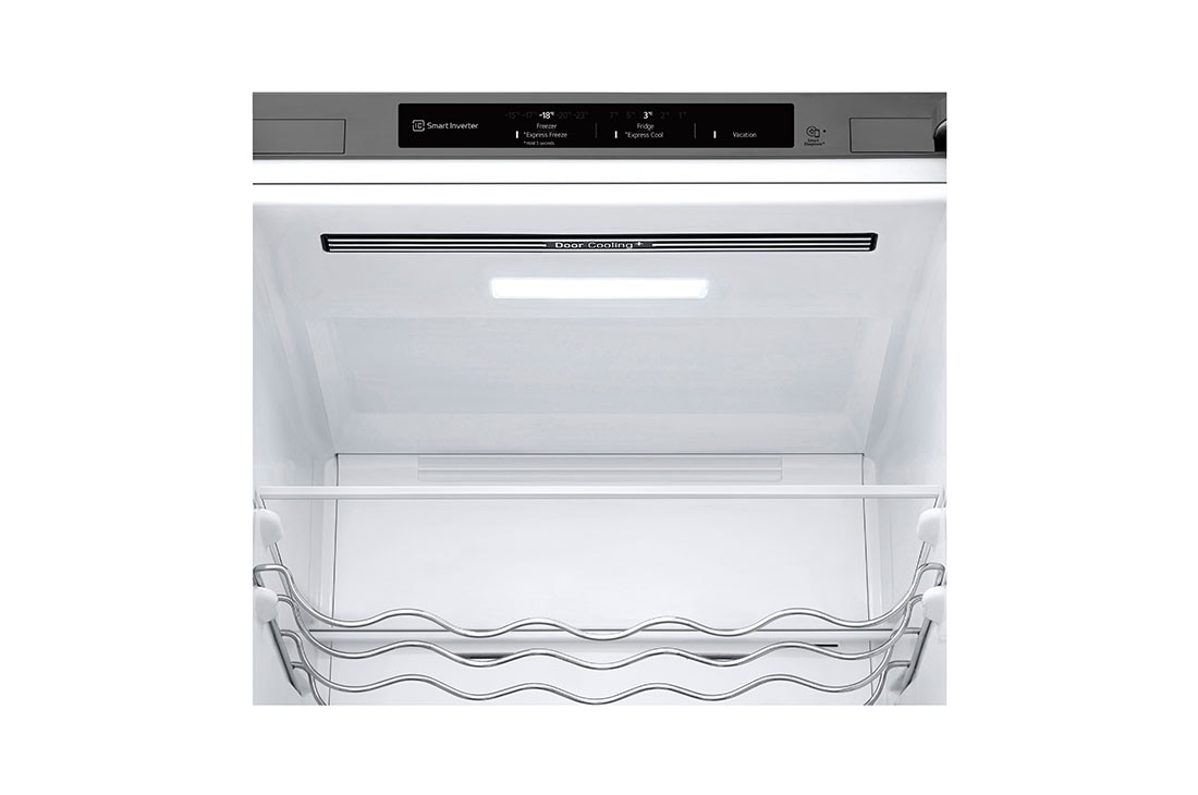 LG Kombinovani frižider sa donjim zamrzivačem, DoorCooling+™ tehnologija, kapacitet 387L, Door cooling i LED osvetljenje, GBV3200CPY, thumbnail 6