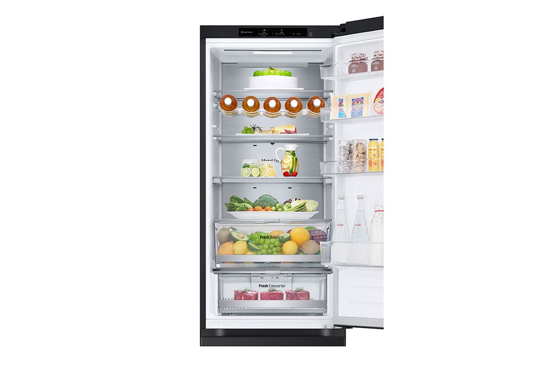 LG Kombinovani frižider sa donjim zamrzivačem, DoorCooling+™ tehnologija, kapacitet 387L, Prikaz display-a, GBV7280CEV, thumbnail 11