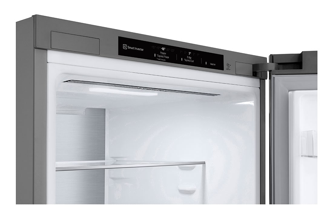 LG Kombinovani frižider sa donjim zamrzivačem, DoorCooling+™ tehnologija, kapacitet 387L, Posuda za led  pogled , GBV7280AMB, thumbnail 6