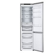 LG Kombinovani frižider sa donjim zamrzivačem, DoorCooling+™ tehnologija, kapacitet 387L, Prednja sva vrata otvorena bez pogleda na hranu, GBV7280AMB, thumbnail 4