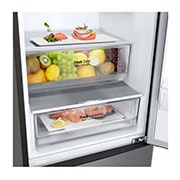 LG Kombinovani frižider sa donjim zamrzivačem, DoorCooling<sup>+</sup>™ tehnologija, ThinQ™, kapacitet 384L, Fioka sa hranom, GBP62DSXCC1, thumbnail 5