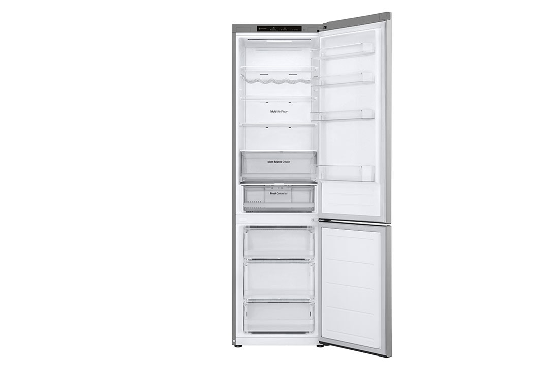 LG Kombinovani frižider sa donjim zamrzivačem, DoorCooling+™ tehnologija, kapacitet 387L, Prednja sva vrata otvorena bez pogleda na hranu, GBV3200DPY, thumbnail 4