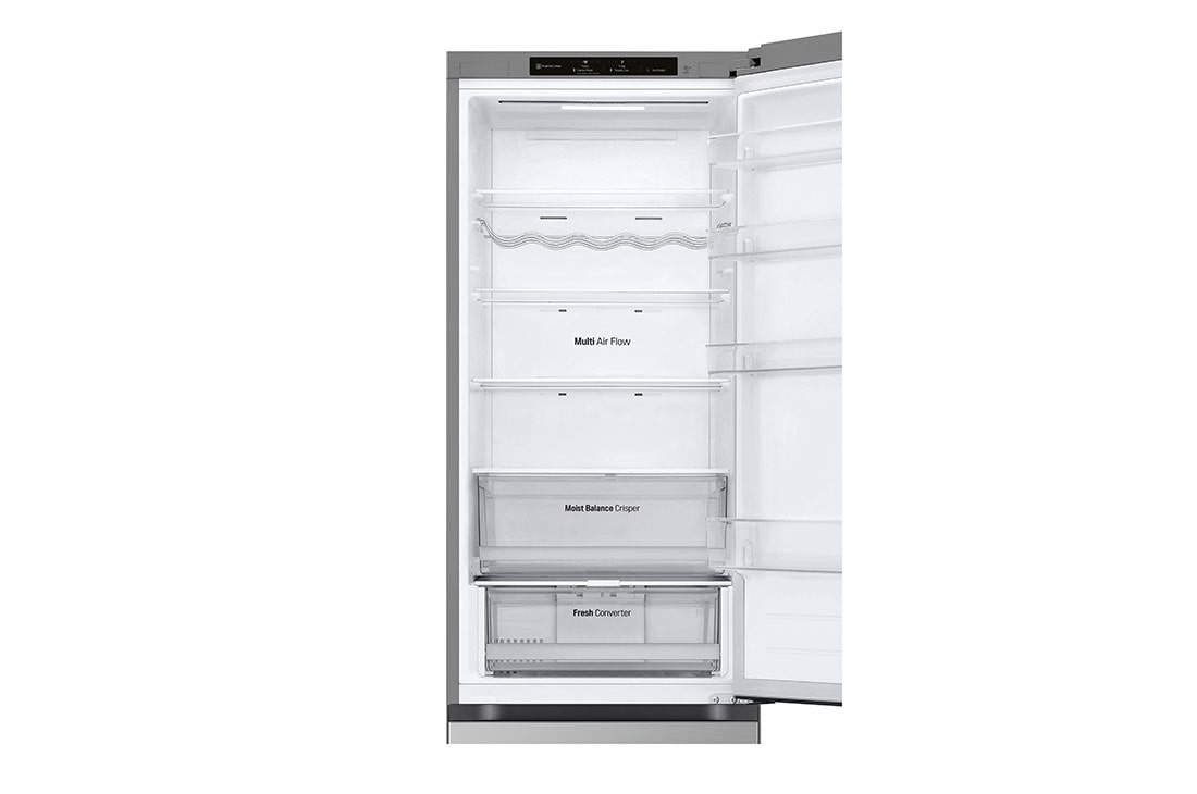 LG Kombinovani frižider sa donjim zamrzivačem, DoorCooling+™ tehnologija, kapacitet 387L, Prednja sva vrata otvorena bez pogleda na hranu, GBV3200DPY, thumbnail 10
