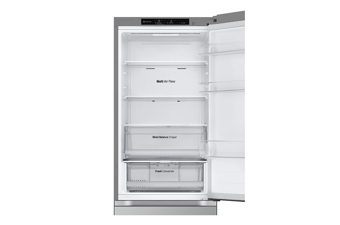 LG Kombinovani frižider sa donjim zamrzivačem, DoorCooling+™ tehnologija, kapacitet 344L, Prednja sva vrata otvorena bez pogleda na hranu, GBV3100CPY, thumbnail 10