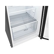 LG Kombinovani frižider sa gornjim zamrzivačem, DoorCooling+™ tehnologija, kapacitet 217L, Prikaz detalja fioke, GTBV22PYGKD, thumbnail 4